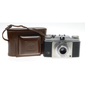 AGFA SILETTE CAMERA APOTAR 3.5/45mm LENS PRONTO SVS f=45mm LEATHER CASE EXCELLEN