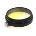 SLIP ON 36mm HALF YELLOW G.b. FILTER BLACK RARE LEICA