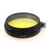 SLIP ON 36mm HALF YELLOW G.b. FILTER BLACK RARE LEICA