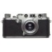 LEICA IIIc L39 screw mount rangefinder camera f=3.5 cm Summaron 3.5/35mm lens 3C