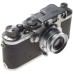 LEICA IIIc L39 screw mount rangefinder camera f=3.5 cm Summaron 3.5/35mm lens 3C