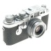 LEICA IIIg 3G CAMERA LEITZ SILVER CHROME PRIME ELMAR 1:2.8/50mm CASE CAP MANUAL