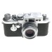 LEICA IIIg 3G CAMERA LEITZ SILVER CHROME PRIME ELMAR 1:2.8/50mm CASE CAP MANUAL