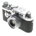 LEICA IIIg 3G CAMERA LEITZ SILVER CHROME PRIME ELMAR 1:2.8/50mm CASE CAP MANUAL