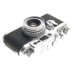 LEICA IIIg 3G CAMERA LEITZ SILVER CHROME PRIME ELMAR 1:2.8/50mm CASE CAP MANUAL