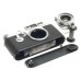 LEICA IIIg 3G CAMERA LEITZ SILVER CHROME PRIME ELMAR 1:2.8/50mm CASE CAP MANUAL