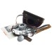 LEICA IIIg 3G CAMERA LEITZ SILVER CHROME PRIME ELMAR 1:2.8/50mm CASE CAP MANUAL