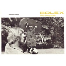 Bolex 400 ft magazine instruction manual