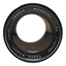 R Topcor 5.6 f=300mm rare Kogaku Topcon lens SLR vintage optics 5.6/300