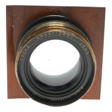Cooke 13 inch Series Ivf/5.6 Anastigmat vintage brass lens wood lens board