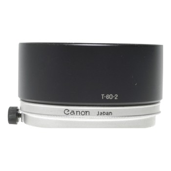 Canon T-60-2 lens hood 60mm vintage film camera shade