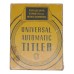 Universal Automatic Titler vintage set complete boxed 16mm camera accessory