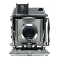 Linhof Super Technika 6x9 film camera 3 lens Case Grip flash backs set
