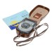 Gossen Lunasix Exposure meter set with leather case strap and manual