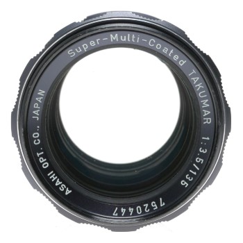 Super-Multi-Coated Takumar 3.5/135 Pentax Asahi f/3.5 f=135mm vintage SLR lens