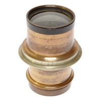 Lancaster Son 15x12 Rectigraph Half Plate Camera Brass Lens