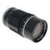Canon Lens 135mm f3.5 Black housing RF coupled M39 LTM screw mount 3.5/135mm
