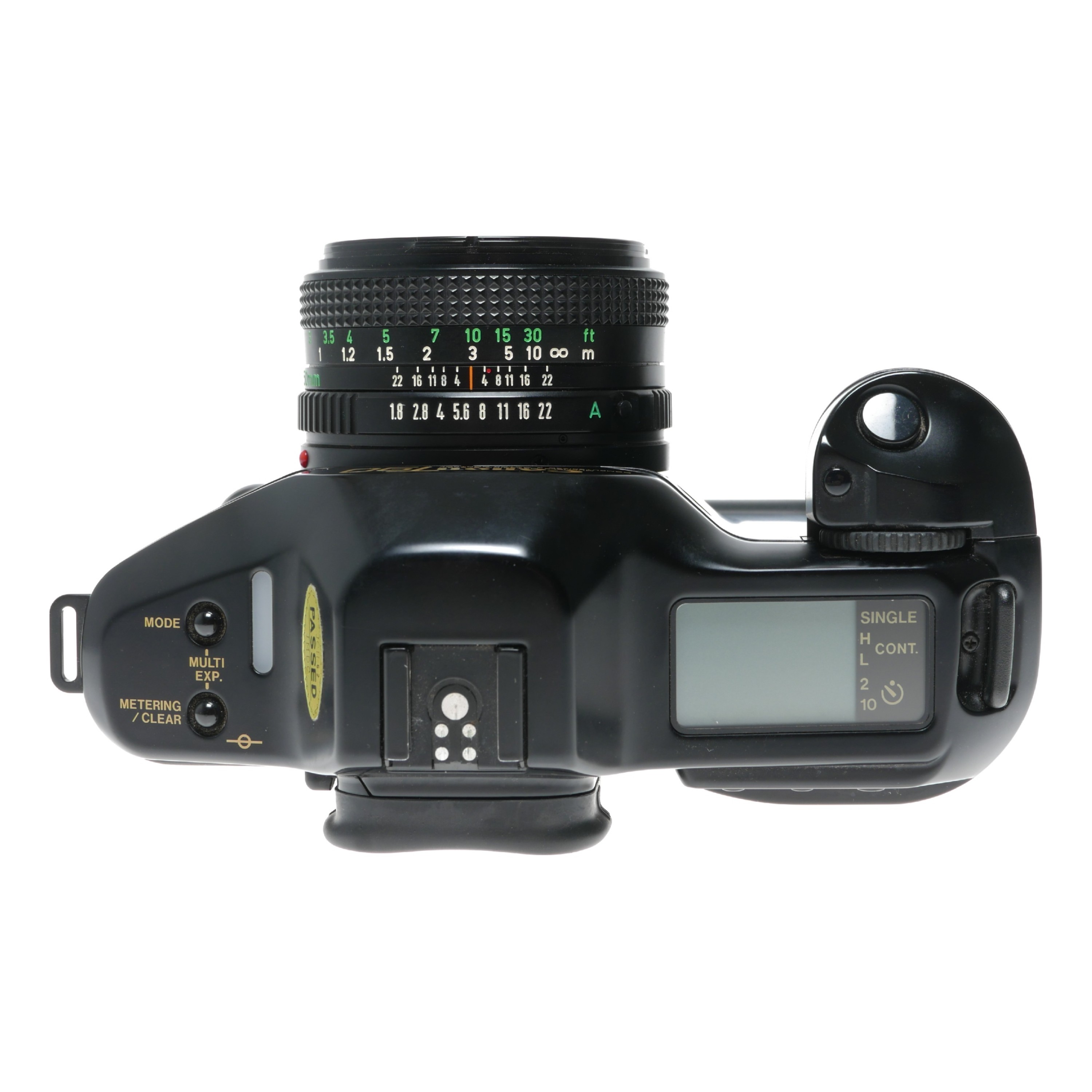 Buy canon t90 black slr camera retro fd 50mm 1.8 lens cap and