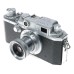 Canon II-S2 rangefinder camera 50mm f3.5 lens vintage 35mm film rare RED X