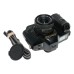 Canon T90 Black SLR camera Retro FD 28mm 2.8 lens cap and strap clean
