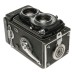 Rolleiflex 3.5/75mm Tessar Zeiss lens TLR vintage medium format film camera