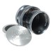 PIZAR 1:1.9 f=26mm AR c mount H16 reflex 16mm movie lens caps 1.9/26