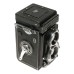 Rolleiflex 3.5/75mm Tessar Zeiss lens TLR vintage medium format film camera