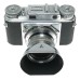 Voigtlander Ultron 2/50 mm vintage lens Prominent camera Proximeter hood set