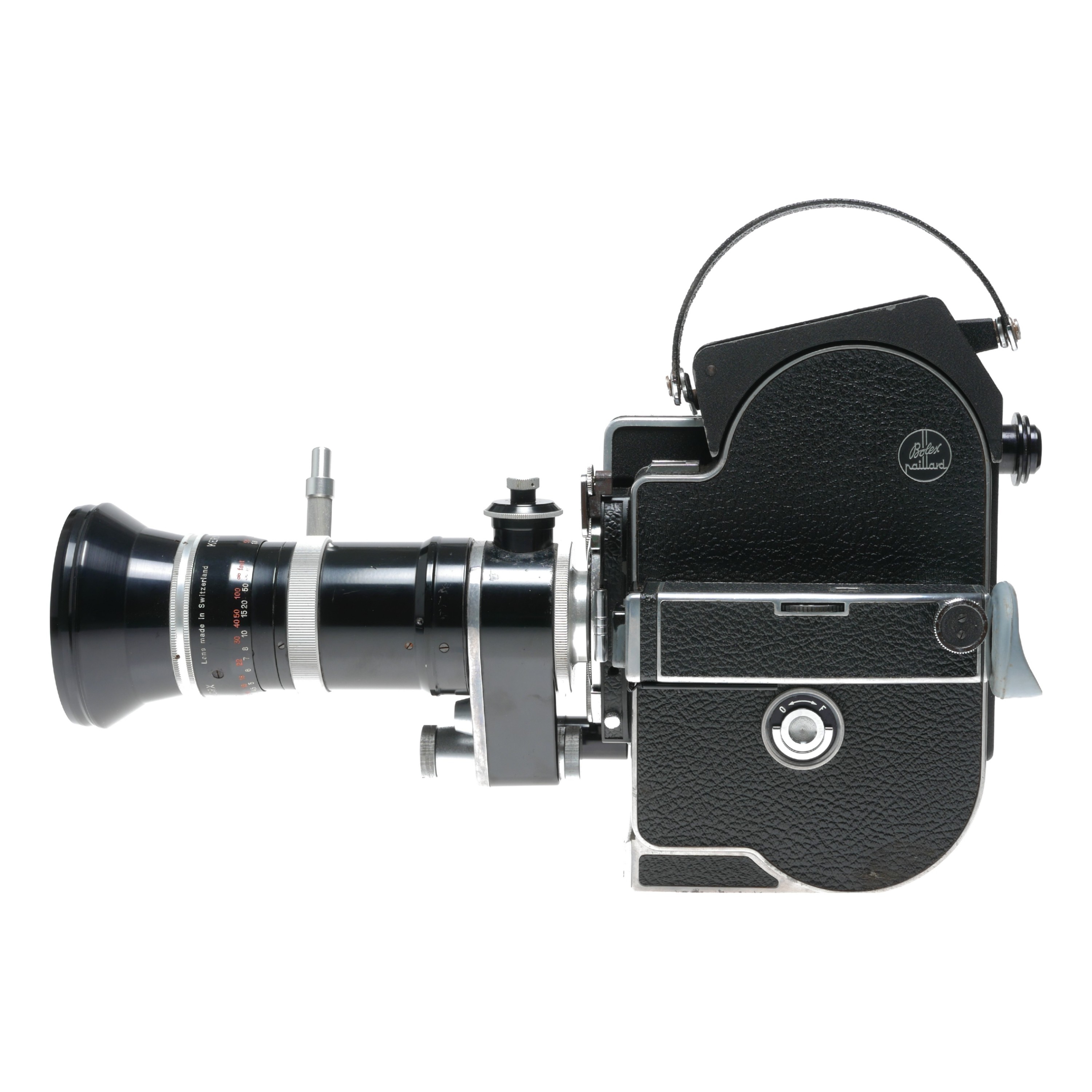 Buy bolex rex 5 h16 reflex camera 16mm film switar 16100 poe zoom lens