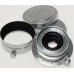 Leica Summaron f=3.5cm 1:3.5 Leitz Wetzlar Chrome M39 mount lens