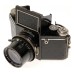 Biotar 2/80mm Zeiss Exakta Black medium format camera f=8cm 1:2 rare