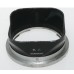 Rolleiflex TLR vintage film camera shade lens hood used RII black twist on type
