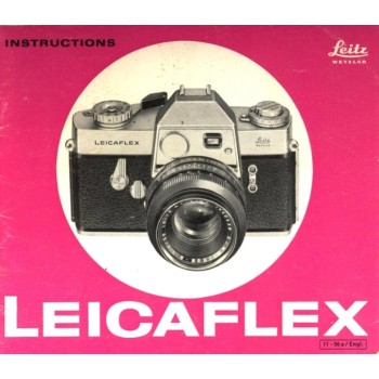 Leitz leicaflex camera operating instructions