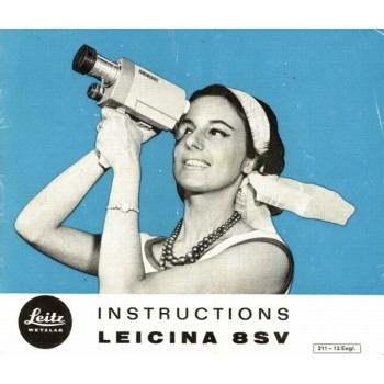 Leica leicina 8sv camera instruction manual