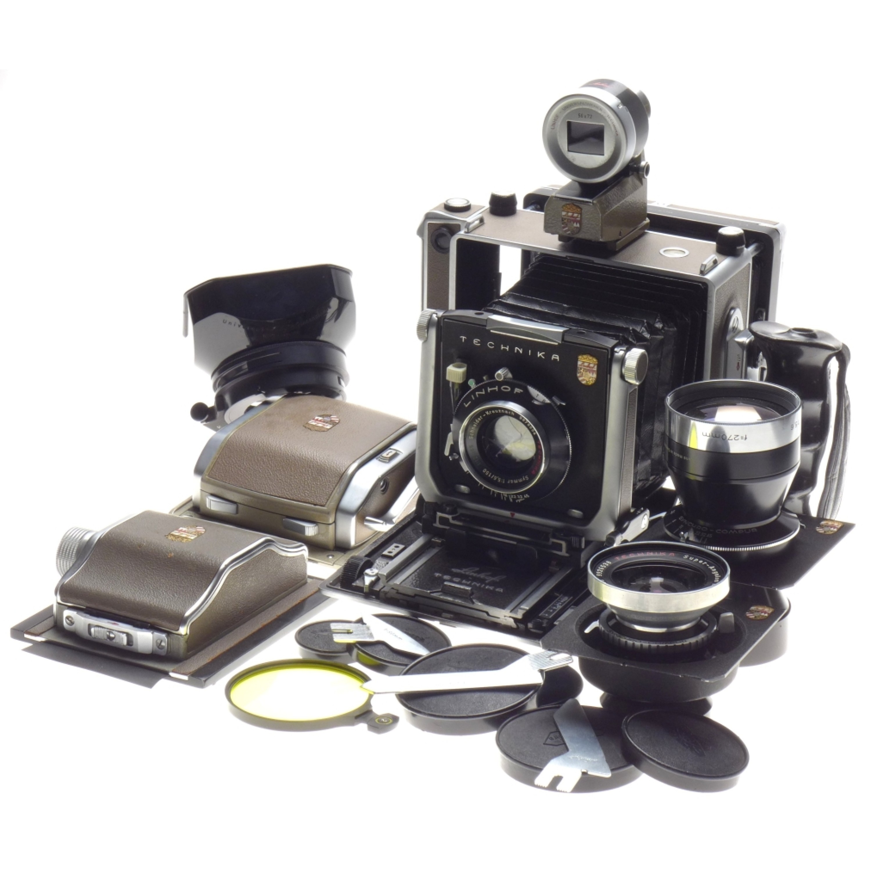 Chambre Linhof Super Technika V, 4x5 avec accessoires - Photo, audio & vidéo