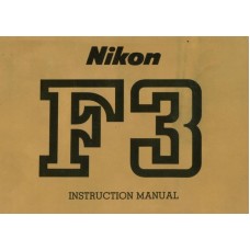 Nikon f3 camera instruction manual detailed 46 pages
