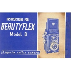 Beautyflex model d instructions for use reflex camera