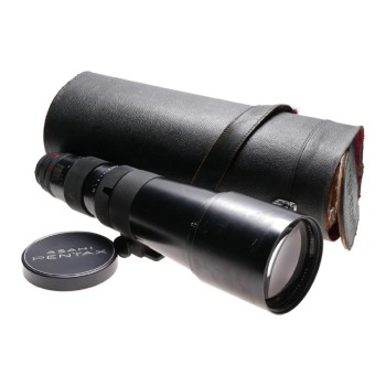 SMC Pentax Takumar 4.5/500mm tele camera lens SLR f=500mm cap and case