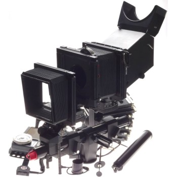 SINAR Six P Black reflex viewfinder large format camera shutter cable Gossen kit