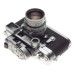 Leica RF M3 camera with DR Summicron 1:2/50mm macro goggles Leitz meter case kit