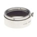 LEICA FOOKH Summaron-Elmar chrome 3.5cm Silver camera lens hood shade vintage
