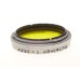 Rolleiflex Rolleiparkeil 1 close up YELLOW lens coated optics 28.5 Rolleinar 1