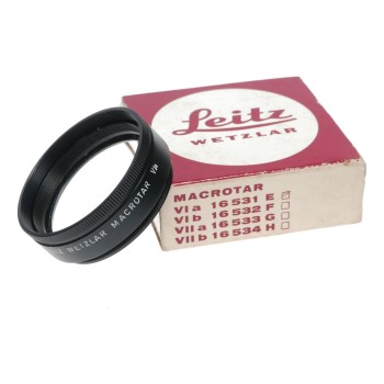 Macrotar VIa Leitz Wetzlar Leicaflex 16531 E Boxed close focus lens accessory