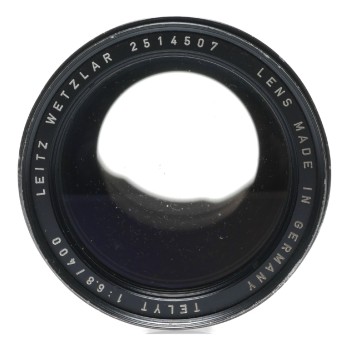 Telyt-R 1:6.8/400 mm Leitz Wetzlar Leica camera vintage lens f=400 f5.6