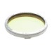 Rolleiflex Gelb-Mittel 38 Rollei Yellow filter Large diameter with pouch