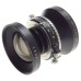 FUJINON SWD 1:5.6 f=75mm COPAL SHUTTER 4x5 WIDE ANGLE LENS BOXED MINT CAPS SINAR
