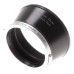 LEICA SUMMARON 3.5cm LEITZ SUMMICRON 5cm BLACK VINTAGE LENS HOOD SHADE EXCELLENT