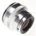 ZEISS IKON Contax IIIa rangefinder camera Sonnar 1:2/50 coated lens f=50mm cased