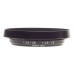 black Carl Zeiss 2.8/25 lens hood 2.8/28 shade vented new boxed bayonet mount