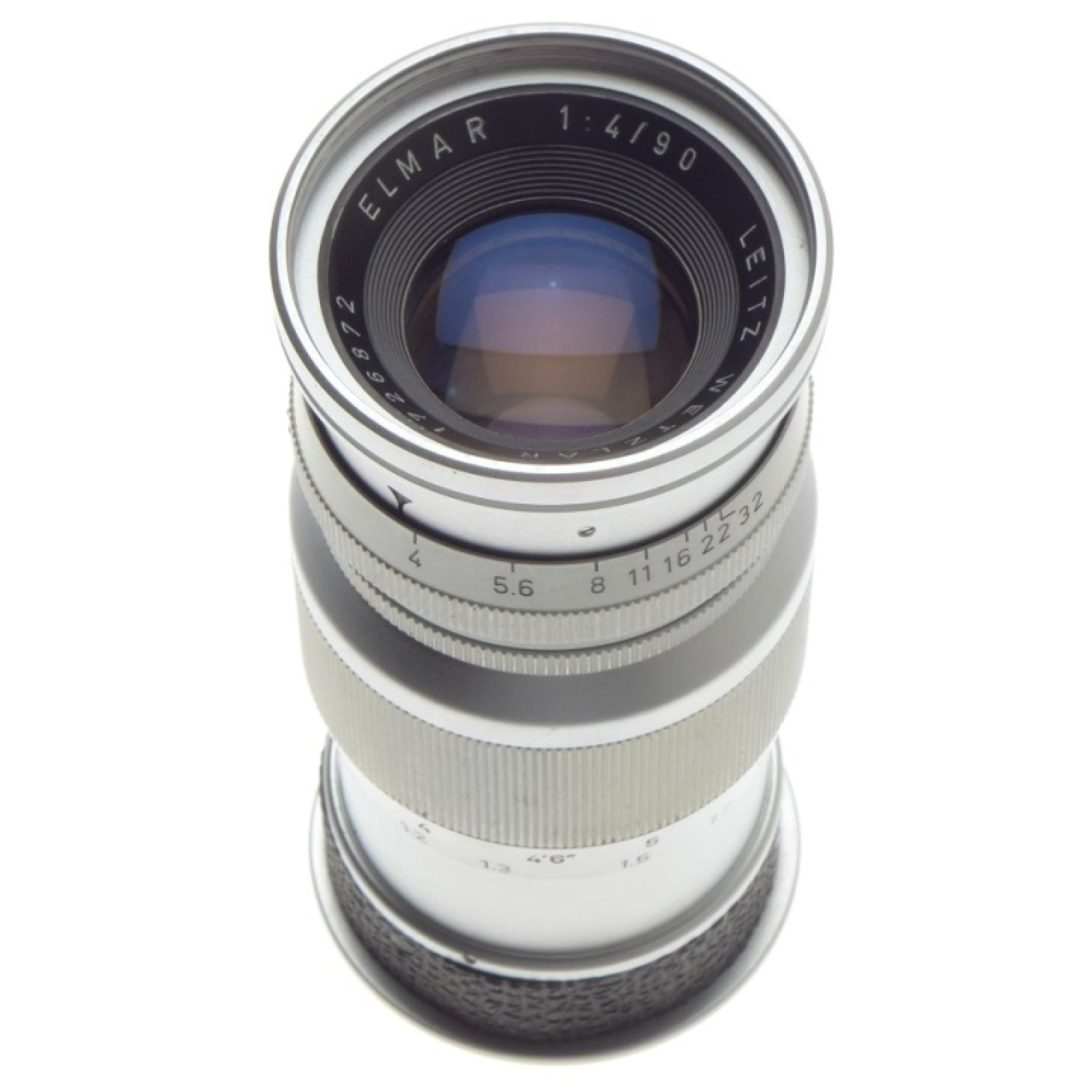 CHROME SILVER M39 SCREW MOUNT ELMAR 14 f=9cm LEICA CAMERA LENS CAPS